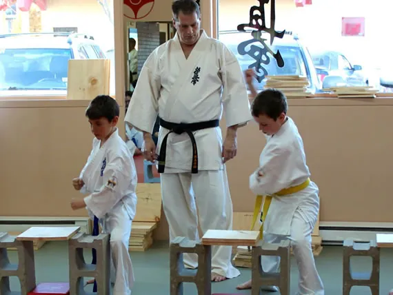 Cours de cassage (Tameshiwari)